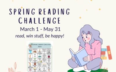 Spring Reading Challenge March 1 – May 31